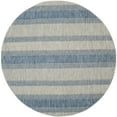 thumbnail image 3 of SAFAVIEH Courtyard Paul Striped Indoor/Outdoor Runner, 2'3" x 12', Grey/Navy, 3 of 8