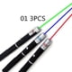 thumbnail image 1 of Puntero láser de 405Nm 532Nm 650Nm, bolígrafo de luz láser de alta potencia de 5MW, puntero militar de punto verde, azul y rojo, 1 of 4