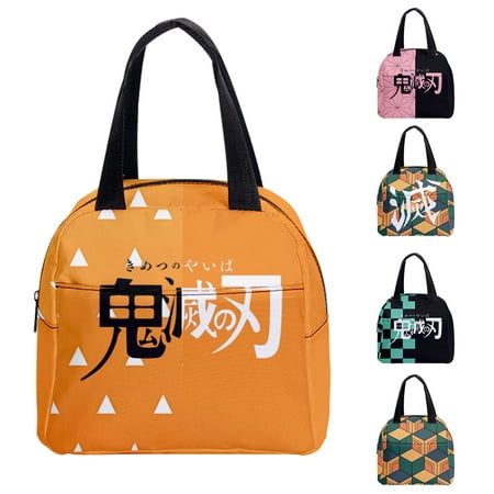 

Nezuko Demon Slayer Insulated Lunch Bag for Women Kids Cooler Thermal Lunch Box Office Work School #02