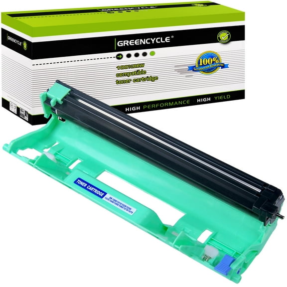 GREENCYCLE Compatible Drum Unit Replacement for Brother DR1000 DR-1000 Black for HL-1110 HL-1110R HL-1111 HL-1112