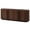 Walnut, variant on TV Stand for TVs up to 70",Mid Century TV Console Table with Storage Cabinets & Adjustable Shelves,Media Television Stand Entertainment Center for Living Room,Black
