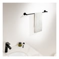 thumbnail image 4 of ANZZI 4-Piece Matte Black Bathroom Accessories Set, 4 of 5