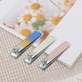 thumbnail image 5 of Unique Bargains 16pcs Carbon Steel Durable Round Tail Nail Clippers Set Green, 5 of 5