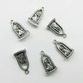 thumbnail image 5 of U8MO 10/30pcs newlyweds antique silver charms pendants jewelry DIY gift 23*13mm-4pcs, 5 of 9