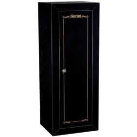 Sentinel 10 Gun Security Cabinet Black Walmart Com