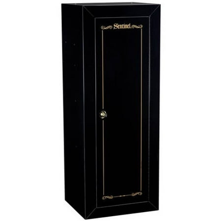 Sentinel 18 Gun Fully Convertible Cabinet, Black (Best Gun Cabinets 2019)