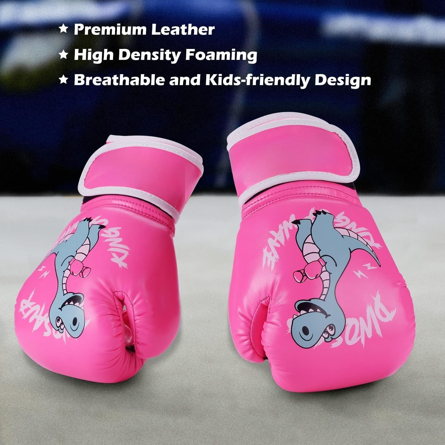 Boxing Gloves for Boys and Girls, Youth Boxing  Gloves for  3-15, 4&6OZ Punching Bag Kickboxing Thai Mitts MMA  Sparring Gloves