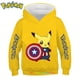 thumbnail image 1 of Sudaderas con capucha de Pokémon Kawaii para niños, Ropa para Niñas, Tops para niños, sudadera con estampado de juego, jerséis de manga larga, ropa de calle para bebés qym unisex, 1 of 2