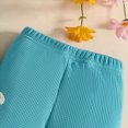 thumbnail image 7 of Toddler Baby Girl Outfits Summer Clothes Set Crochet Flower Fringe Sleeveless Top and Bell Bottom Pants Set Casual Toddler Outfit 9-12 Months, 7 of 7