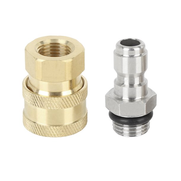 Car Vehicle Quick Connect Pressure Washer Adapter Set Male Female