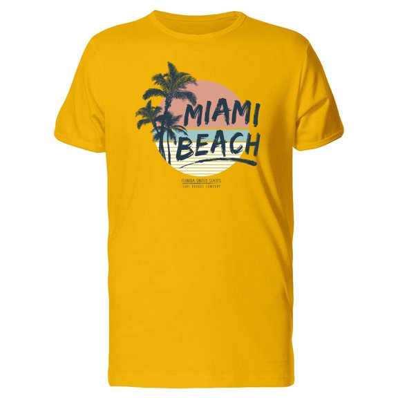 Miami Beach Surf United States Tee Men's -Image by Shutterstock