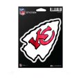 thumbnail image 1 of Kansas City Chiefs Die Cut Metallic Sticker, 1 of 1
