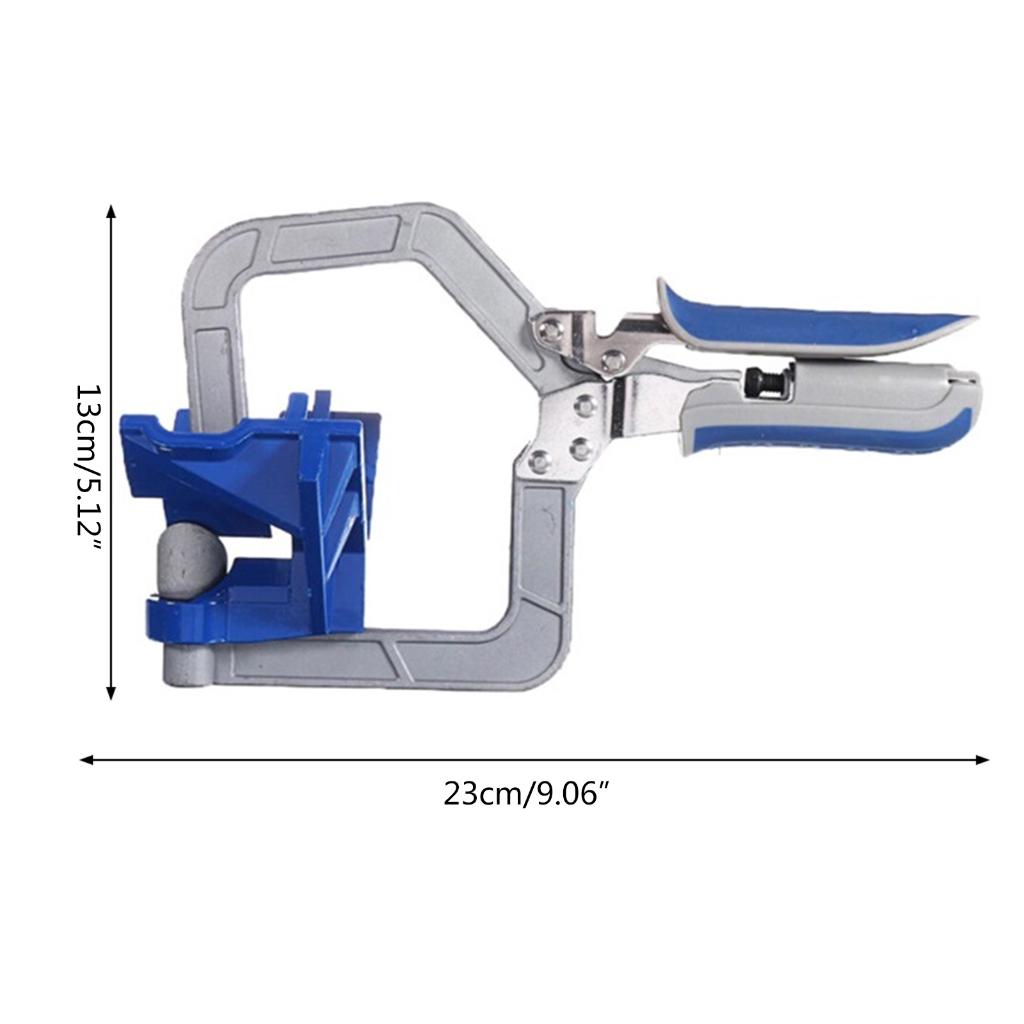 lanema Anti-skid Right Angle Woodworking Quick Clamp Pliers for Woodworking Carpenter Gift to Friends Who Love Carpentry