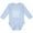 AE-Light Blue, variant on Together, We Fight Lung Cancer Awareness Boys or Girls Long Sleeve Baby Bodysuit