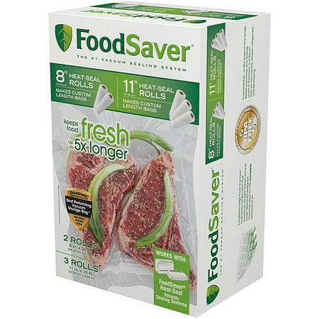 FoodSaver Heat-Seal Rolls, 5-Pack
