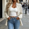 thumbnail image 4 of Asgosdo Button Down Shirts for Women Long Sleeve Collared Blouses Casual Dressy Business Work Tops with Pocket, 4 of 6