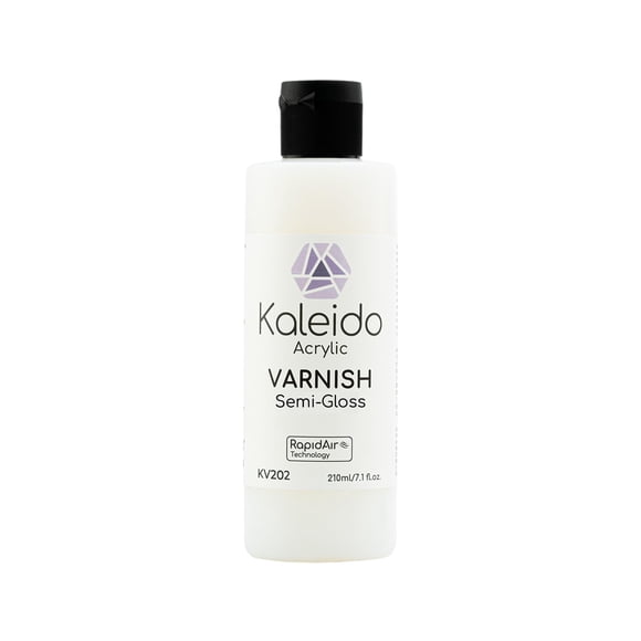 Set de barniz transparente Gaahleri KV202 semibrillo 210 ml