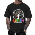 thumbnail image 2 of Autism Awareness T Shirts for Men 2026 Summer Casual Short Sleeve Crewneck Graphic Tees, 2 of 4