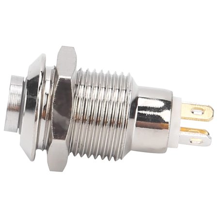 10mm Momentary Push Button Switch, On Off Stainless Steel with Angel ...