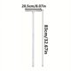 thumbnail image 3 of 1pc, 32" Squeegee Window Cleaner 2 In 1 Retractable Extension Pole Cleaning Window Brush, Glass Squeegee, Cleaning Tools For Car,Sliding Door,Shower Glass Door, 3 of 4