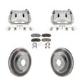 thumbnail image 1 of Transit Auto Front Disc Brake Caliper Coated Rotors and Semi-Metallic Pads Kit for Car 2011-2014 Honda Odyssey KCG-101132P, 1 of 11