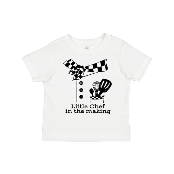 Inktastic Little Chef in the Making Boys or Girls Toddler T-Shirt