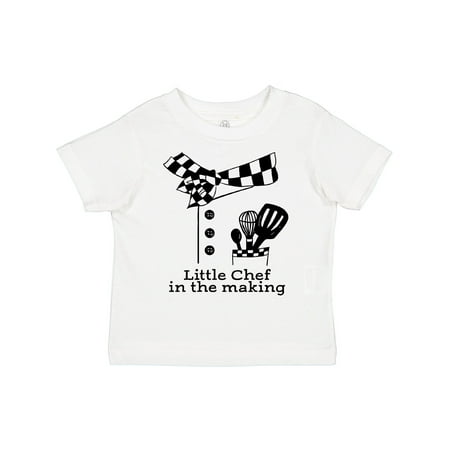

Inktastic Little Chef in the Making Boys or Girls Toddler T-Shirt