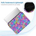 thumbnail image 2 of FORMRS 15-15.6 inch Laptop Sleeve Case Soft Carrying Quilted Computer Bag Cover, Vibrant Geometric Pattern, 2 of 7