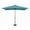 Aruba, variant on SimplyShade 10ft Outdoor Patio Rectangle Market Umbrella with Black Push Button Tilt, Beige