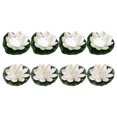 thumbnail image 3 of BRIGHTFUFU 8 piezas de loto flotante de loto artificial lirios de lirio decoraciones de paisaje de estanque loto falso, 3 of 6