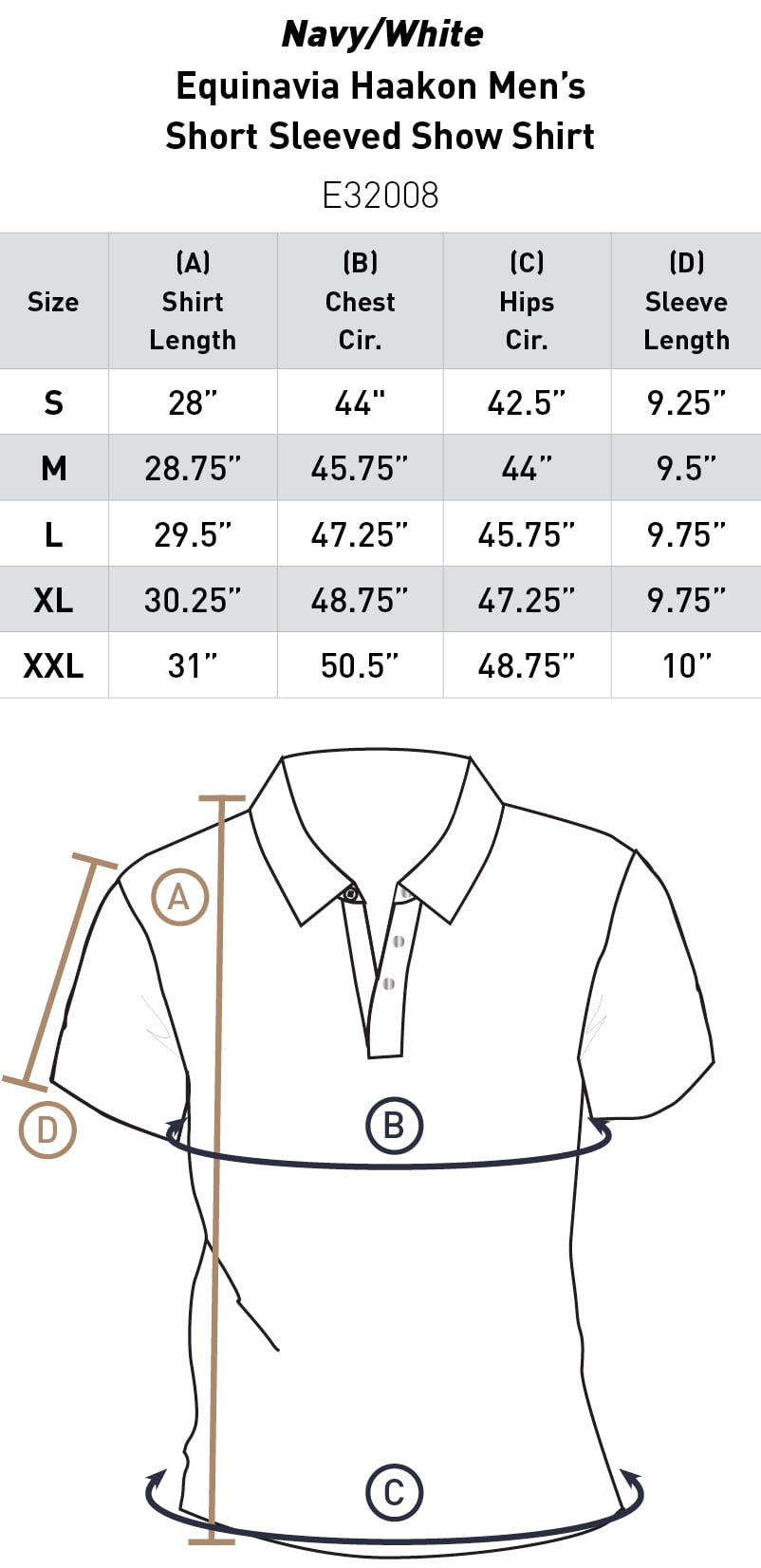 Equinavia Haakon Mens Equestrian Short Sleeved Breathable Show Shirt