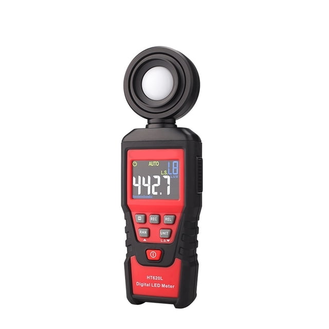 Light Meter Handheld LED Light Meter Data Retention Precision Light Meter Photometer Features 180° Rotation Sensor For Easy User Adjustment ,Easy to Use