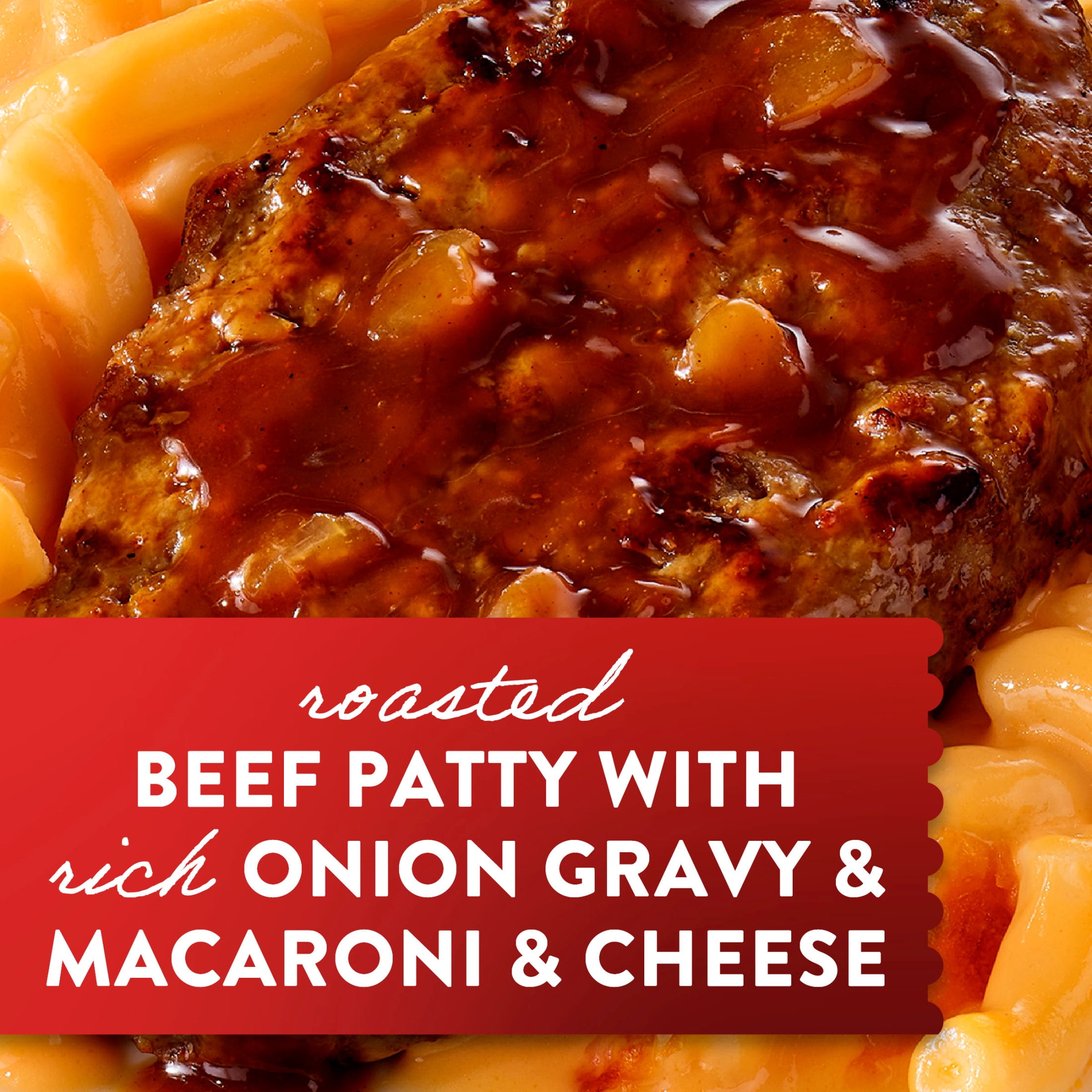Stouffer's Salisbury Steak, Single Serve, Frozen Entrees for One, Ready to Cook Easy Dinners, Protein Frozen Meals 9.625 oz