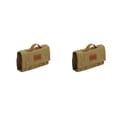 thumbnail image 4 of Naiovety Kit de bolsa para botellas de condimentos para acampar, bolsa de lona multifuncional de gran capacidad para senderismo, barbacoa, Color arena 2Conjunto, 4 of 6