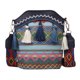 thumbnail image 1 of Bandolera estilo bandolera boho chic de lona con borlas para mujer, 1 of 1