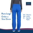 thumbnail image 6 of Cherokee Workwear Professionals Women's Scrubs Pant Mid Rise Straight Leg Pull-On Cargo WW170, 6 of 8