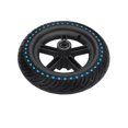 thumbnail image 3 of Electric Scooter Tire Hub Set, Shock Resistance Flexible Adjustment Anti Slip High Strength Electric Scooter Rear Tire  For Different Road Conditions Blue, 3 of 8