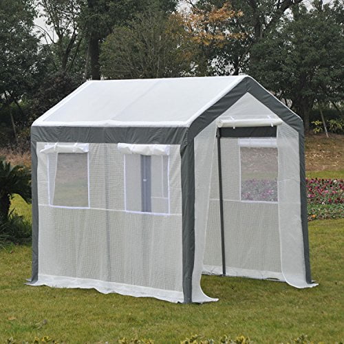 Photo 1 of ***STOCK PHOTO REFERENCE ONLY***
 8' x 6' x 7' Heavy Duty Walk In Greenhouse brown 