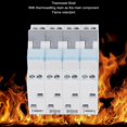 thumbnail image 4 of Dual Power Supply Transfer Switch, 35mm DIN Rail Mount 4P Power Transfer Switch 400VAC  for Shopping Mall, 4 of 7