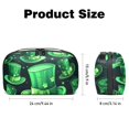 thumbnail image 5 of Saint Patrick's Day Digital Bag with Oxford Fabric, Waterproof, Charger Pouch, USB Organizer, Electronic Travel Case Organizer, Appliance Cord Organizer, 5.9x9.44x3.14 in., 5 of 6