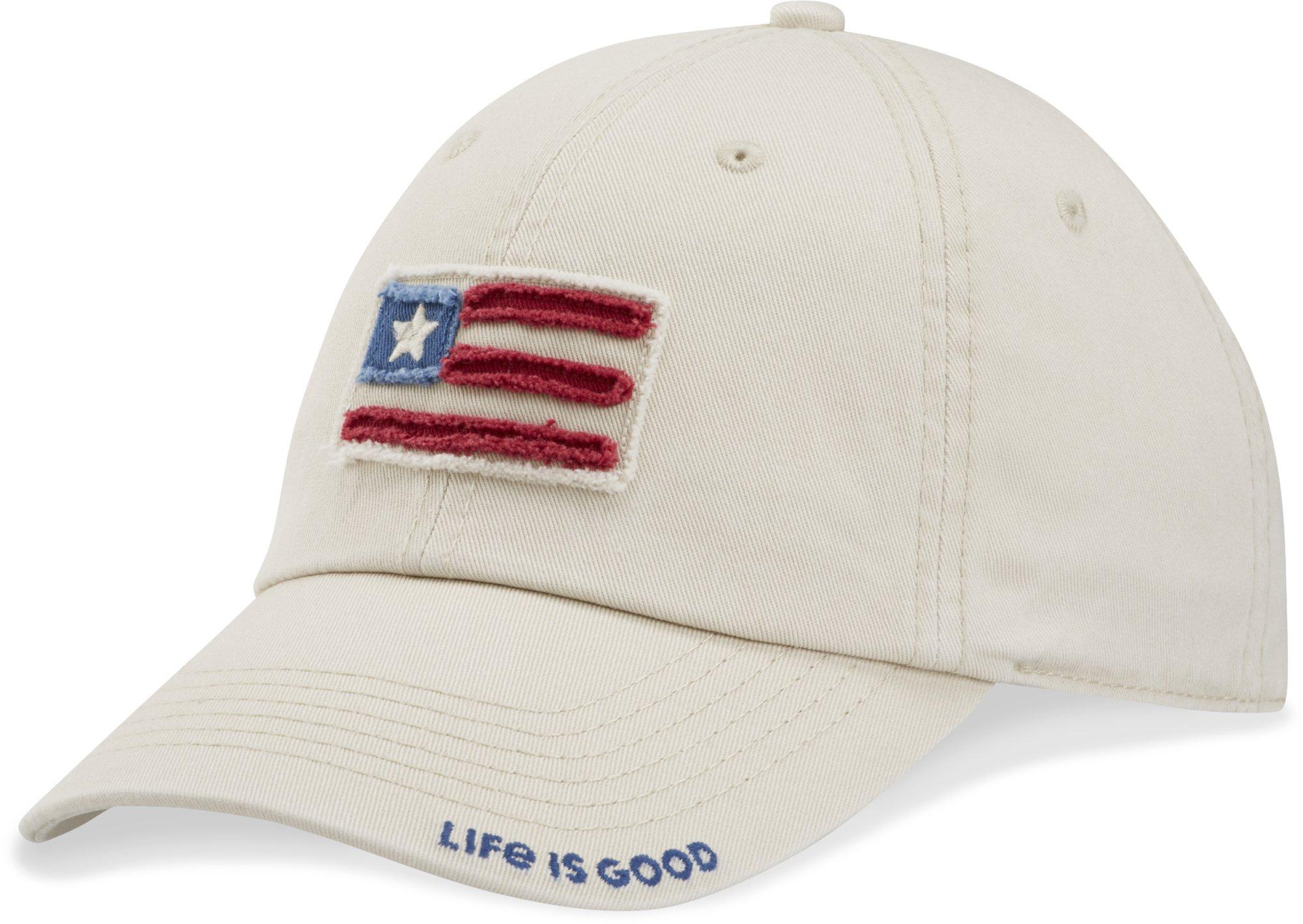 life is good flag hat