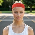 thumbnail image 2 of Unique Bargains Close-Fitting Headband Elastic Headband for Sport Red 1 Pc, 2 of 6