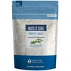Muscle Soak Bath Salt 128 Ounces Epsom Salt with Natural Peppermint and Eucalyptus Essential Oils Plus Vitamin C in BPA Free Pouch with Easy Press-Lock Seal