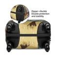 thumbnail image 4 of Balery Luggage Cover African Women in Mountain Landscape Print Suitcase Covers for Luggage Elastic Washable Suitcase Protector Fits 18-32 Inch Luggage-Small, 4 of 9