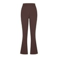 thumbnail image 4 of JIAYUE Women's Pants Ankle-Length High Waist Yoga Soft Stretchy Workout Leggings Comfortable Athletic Trousers Trendy Female Sweatpants, 4 of 5