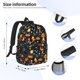thumbnail image 5 of Disketp Colorful Plants Mushroom Mochila Escolar de 15 Pulgadas, Mochila Ligera para Estudiantes, Viajes y Trabajo, Cómoda y Resistente para el Uso Diario, 5 of 6