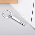 thumbnail image 4 of 6th Anniversary Iron Gifts for Her Him 6 Year Anniversary Wedding Gift for Wife from Husband 6th Anniversary Iron Gift Keychains Valentines Present for Women Men Christmas Stocking Stuffers, 4 of 6