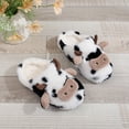 thumbnail image 2 of BERANMEY Cute Animal Slippers for Womens Mens Fuzzy 11D Cartoon Womens Slippers Plush Closed Toe Winter Indoor House Slippers Perfect Soft Plush Comfy Warm Slip-On Slippers Indoor Fluffy, 2 of 4