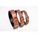 thumbnail image 1 of Peshouco Collar De Cuero Para Perro, Accesorios De Aleación De Cuero Genuino, Collares Para Mascotas Con Anilla En D Para Perros Medianos, Grandes Y Pequeños, 1 of 1