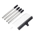 thumbnail image 2 of Zorion Long Handle Garden Rake Heavy Duty Courtyard Thatch Rake Lawn Leaf Rake for Farm 4 Sections 1.6M, 2 of 9